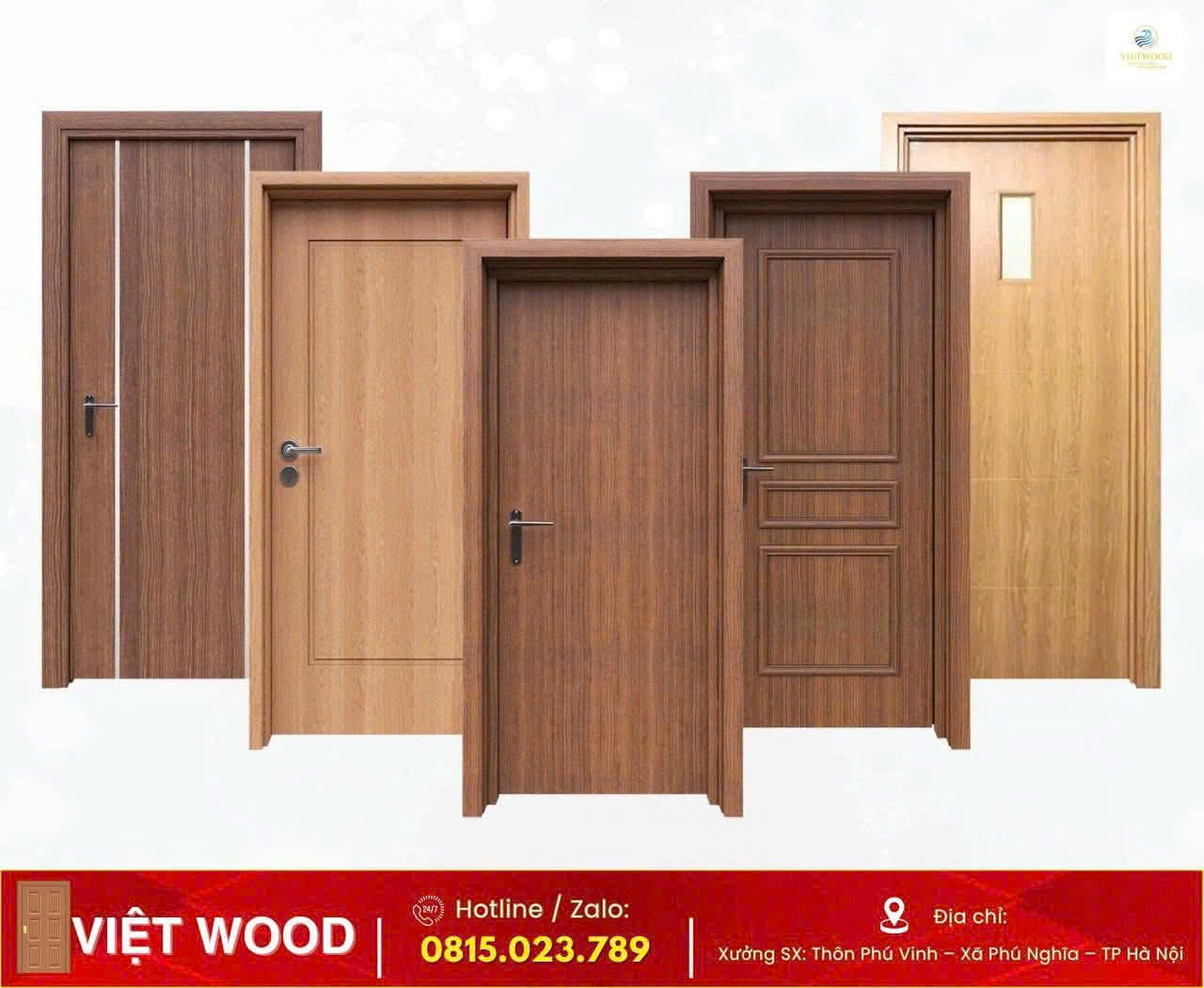 Thi công cửa gỗ nhựa